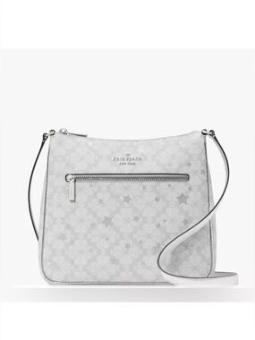NWT - KATE SPADE FLOWER STAR TOSS LARGE SWINGPACK CROSSBODY - NWT